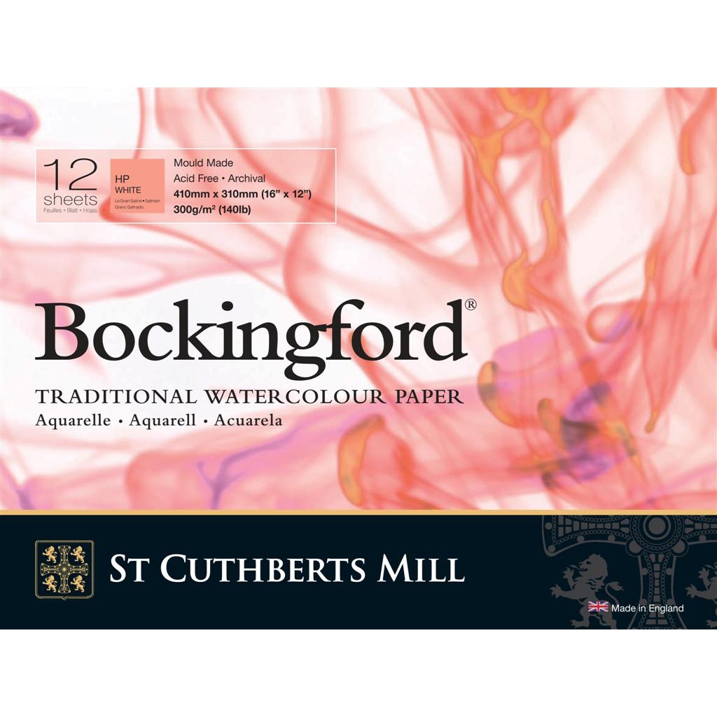 Bockingford White Watercolor Paper : Sheets