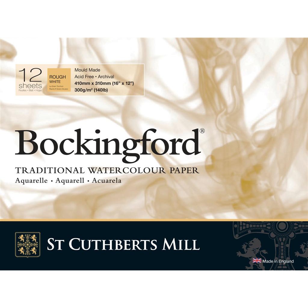 St Cuthberts Mill Bockingford Watercolour paper 300g 410x310mm