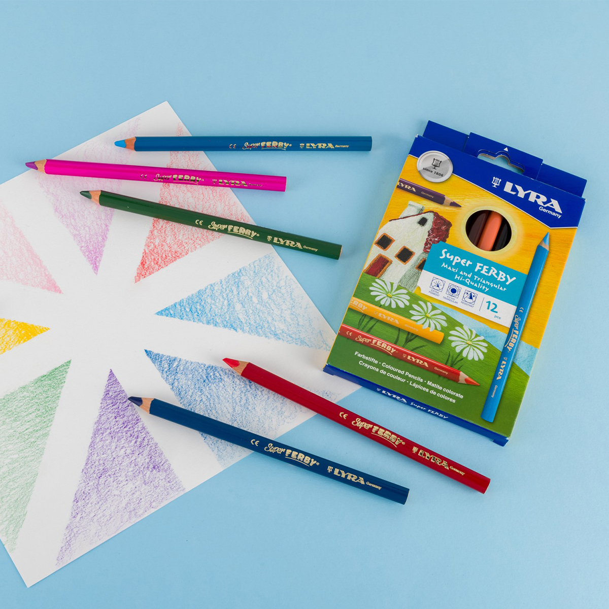Super Ferby 12-set in the group Kids / Kids' Pens / 3 Years+ at Pen Store (101579)