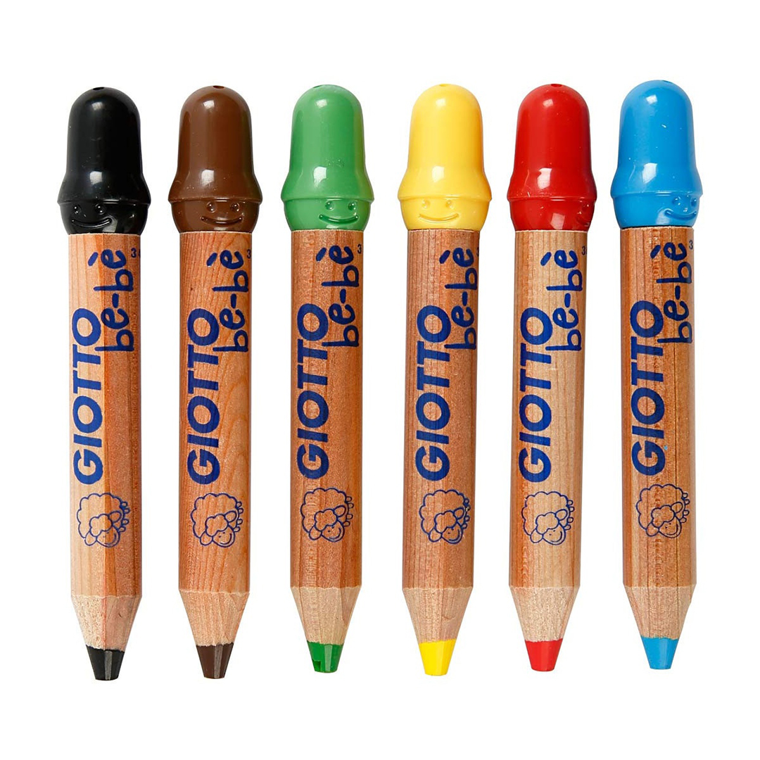 Be-bè Coloring Pencils 6-set