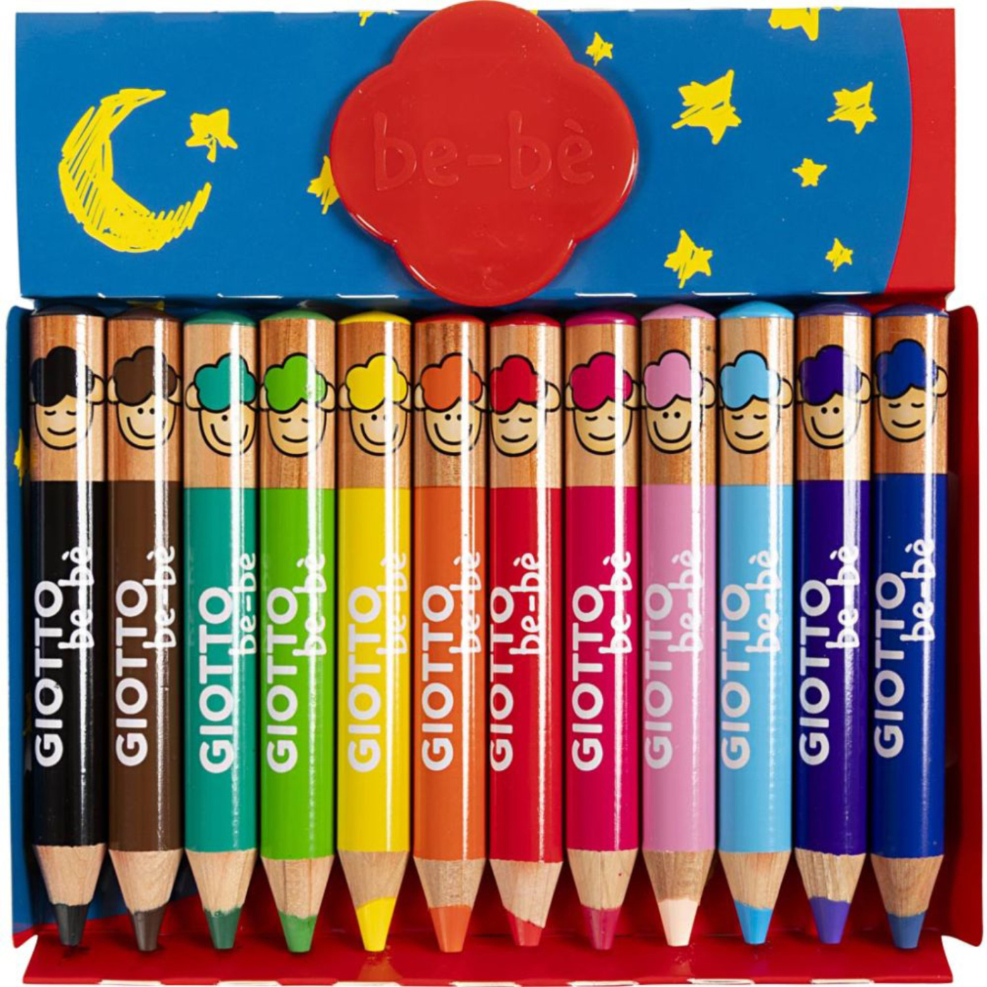 Be-bè Coloring Pencils 12-set