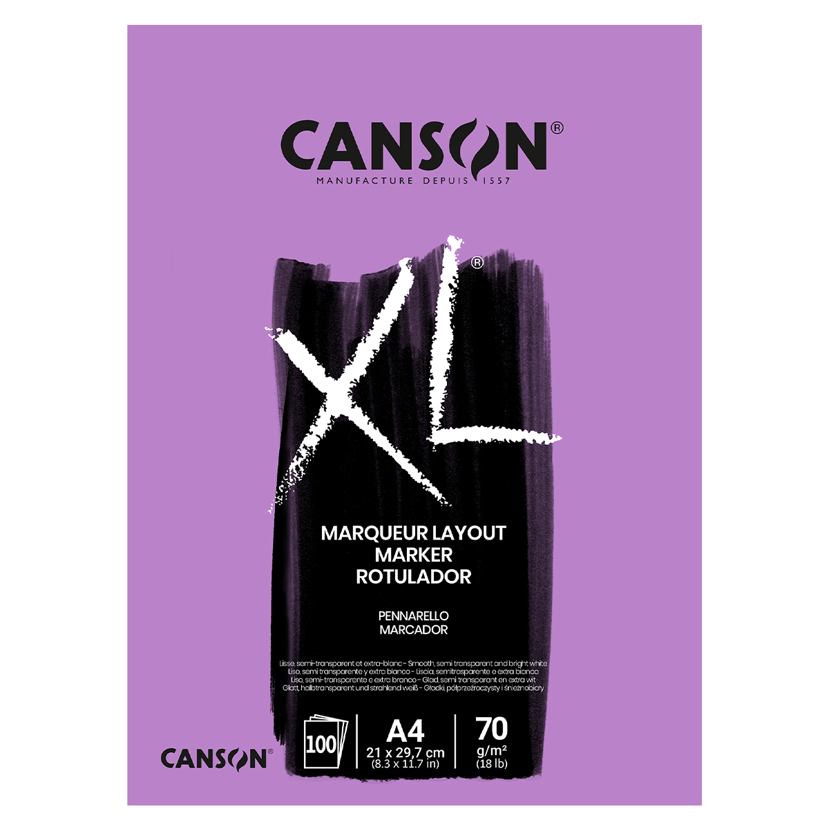 Canson XL Bristol Pads, Smooth