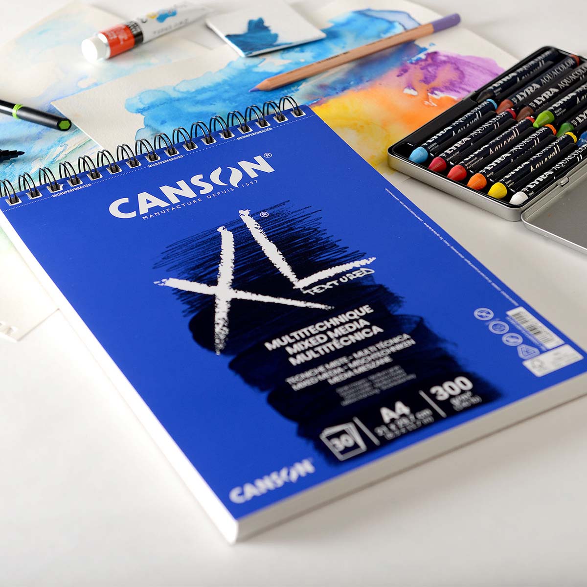 Canson XL Watercolor Pad, 30 Sheets, 7 x 10