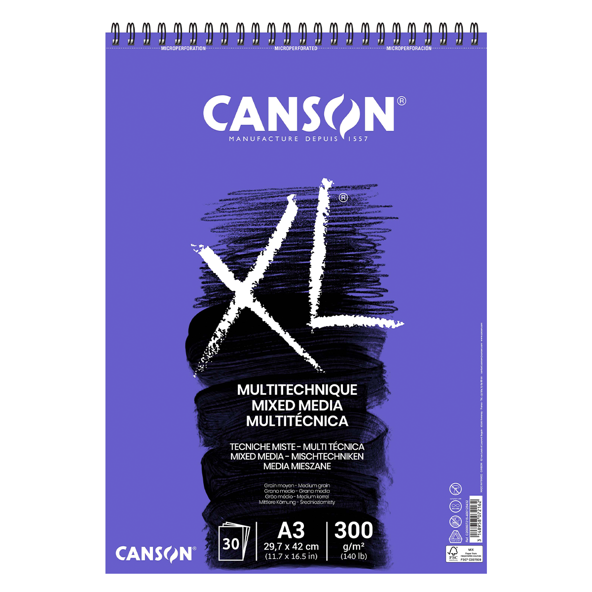 Canson XL Mix-Media 300g A3 | Pen Store