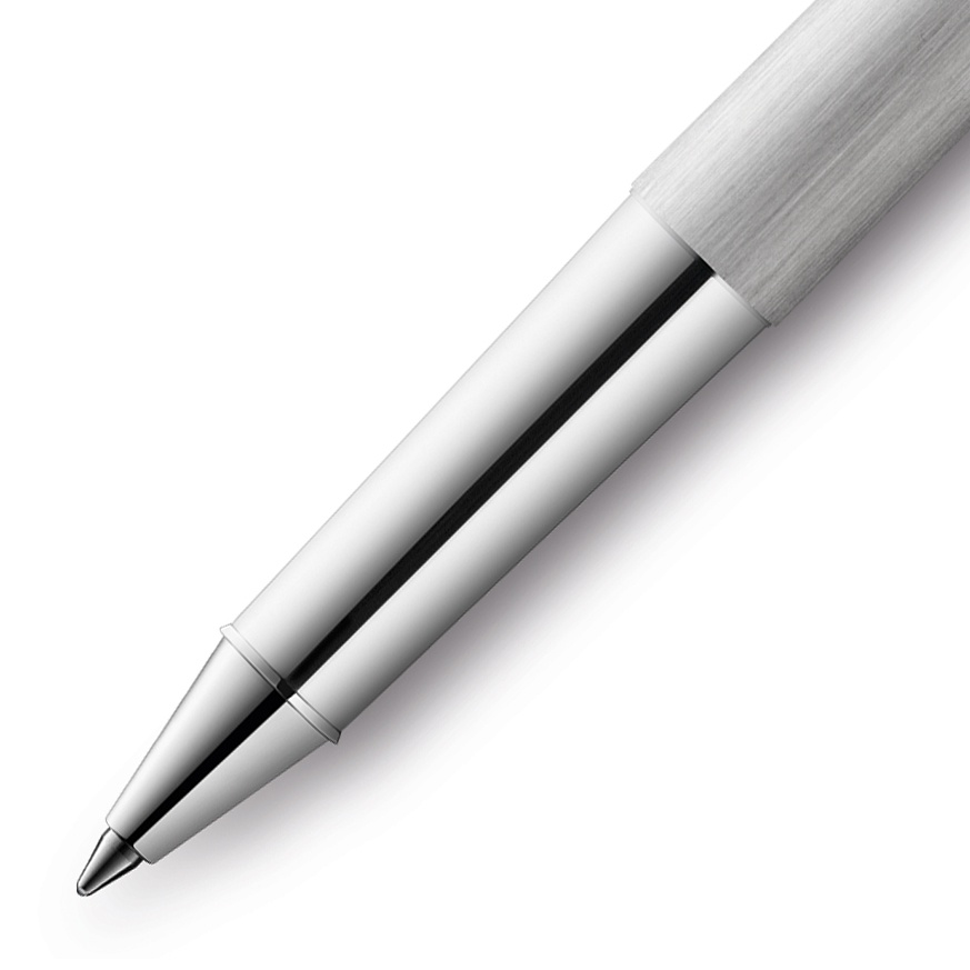Lamy Scala Brushed Silver Rollerball Pen | Pen Store