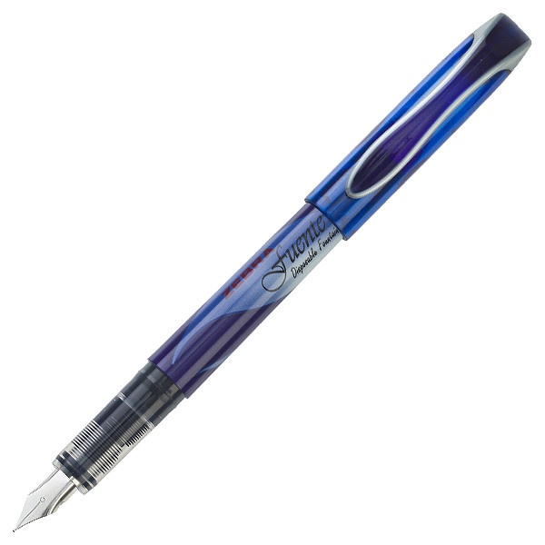 ZEBRA Fuente - Disposable Fountain Pen - Blue Ink - Pack of 3 - Yahoo  Shopping