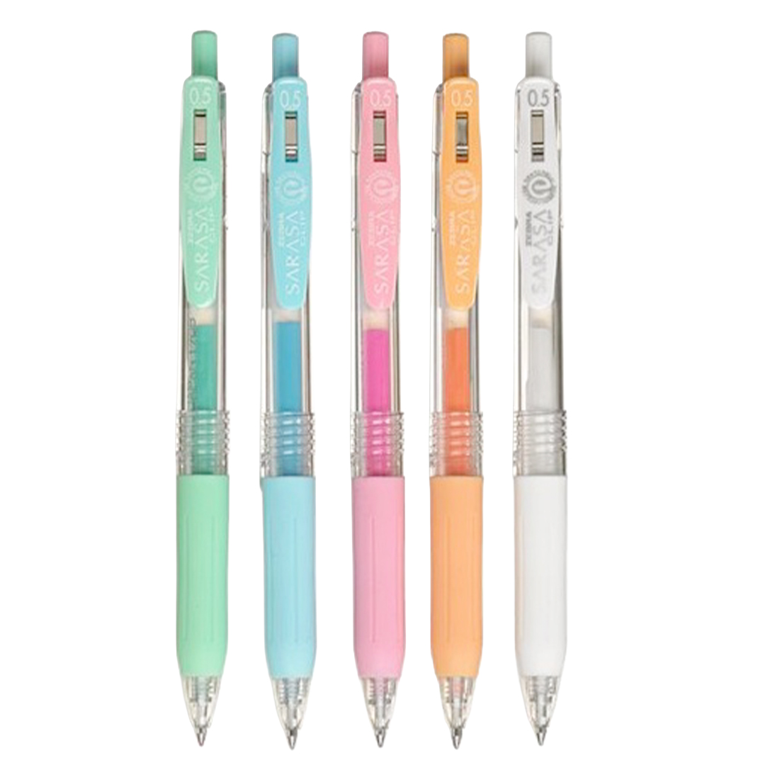 Sarasa Clip Milky 5-pack