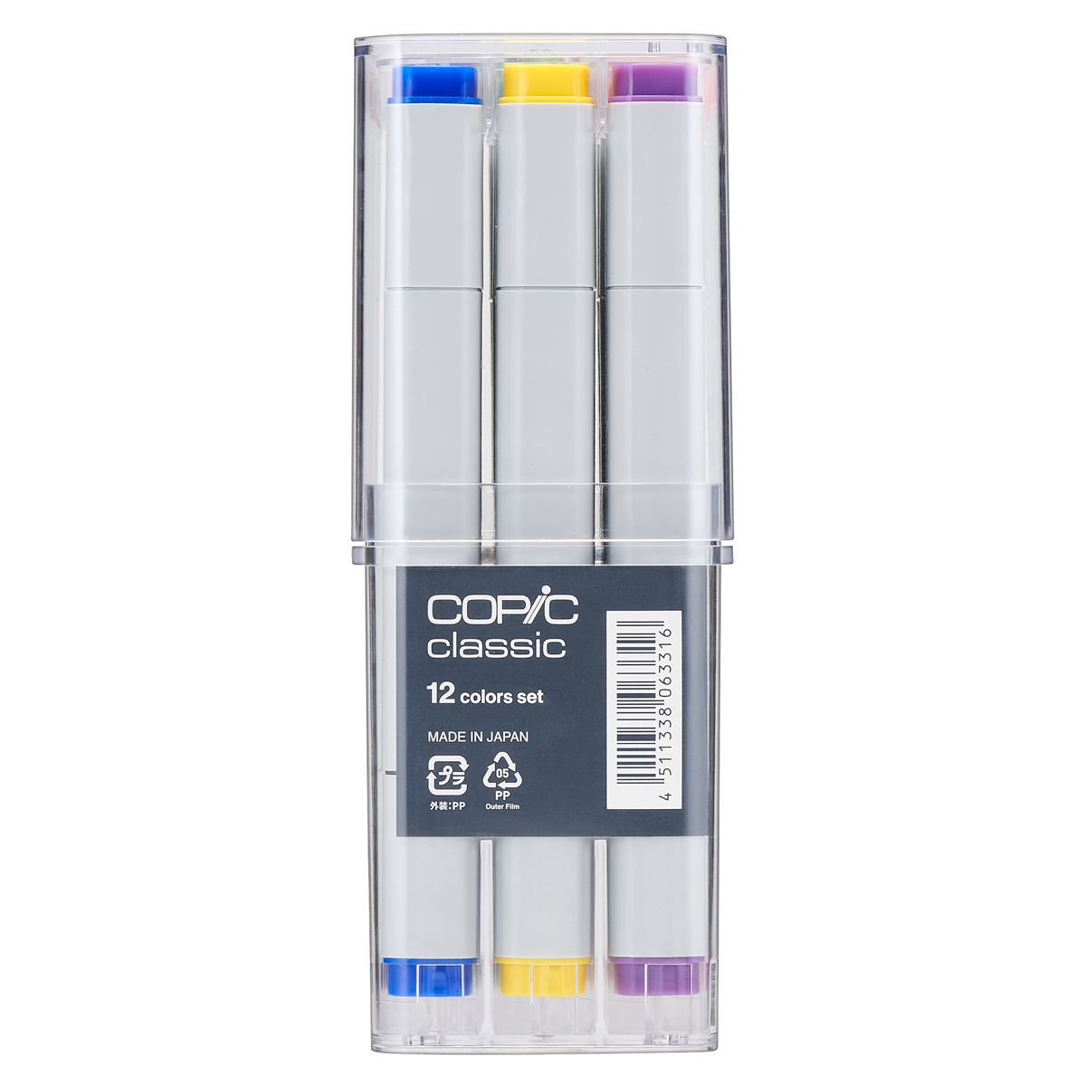 Copic Sketch Markers - Basic 12 Colors Set B – Kawaii Pen Shop