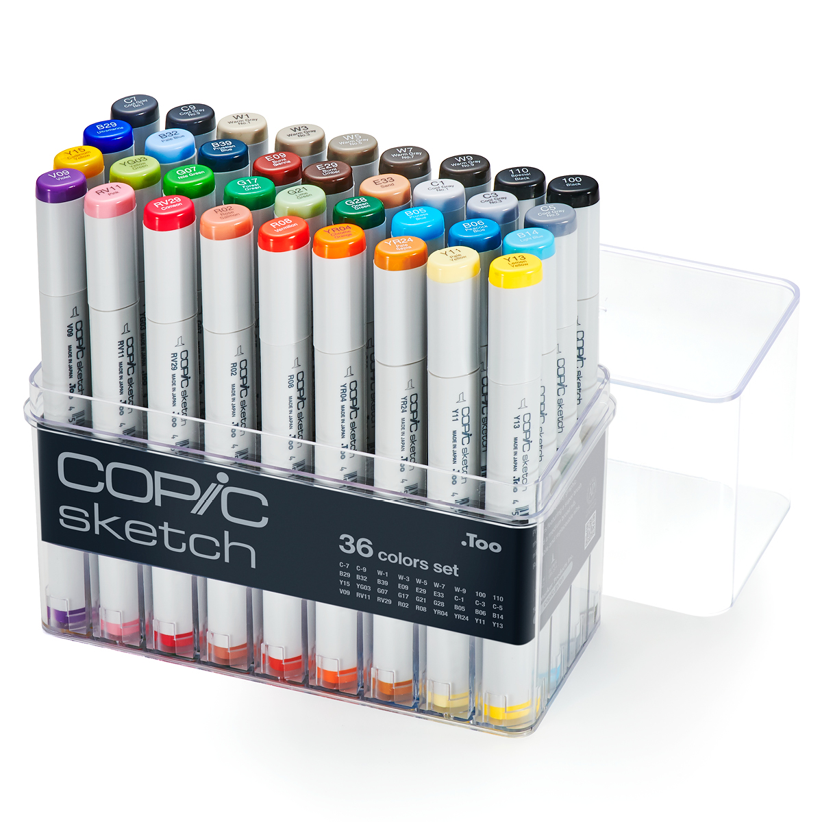  Copic Classic, Alcohol-based Markers, 12pc Set, Basic  (Discontinued model: EAN 4511338002209)