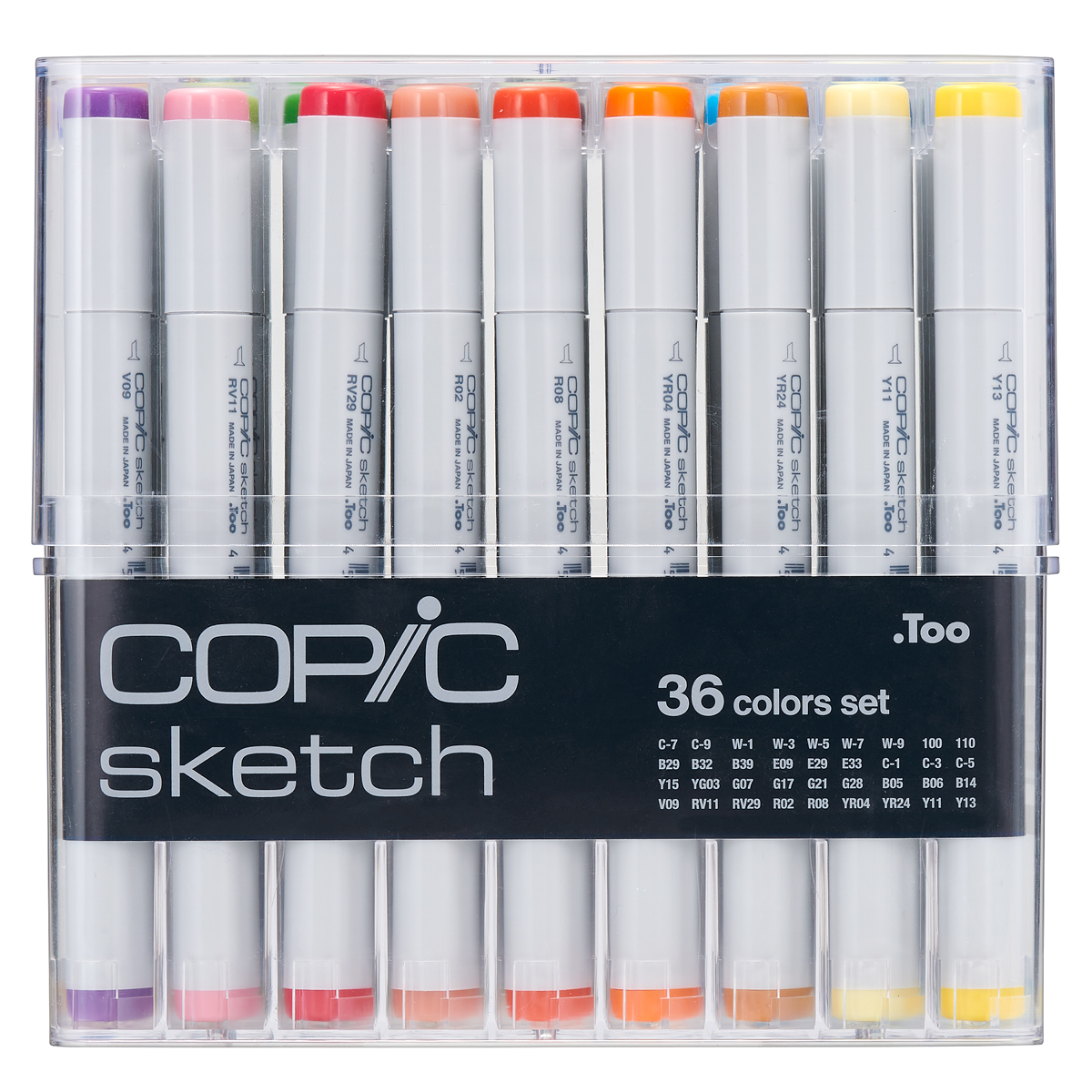 Copic Sketch 36-set | Pen Store