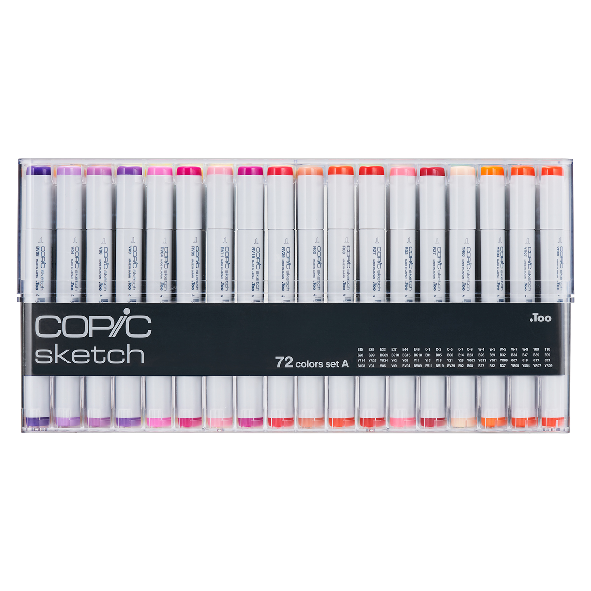 Copic Sketch 72-set A | Pen Store