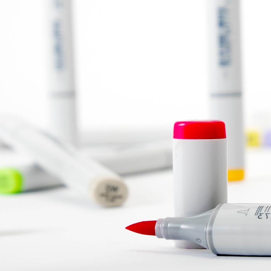 Sketch 72 Copic Sketch Markers, Broad Point, Multicolor, 72 Count