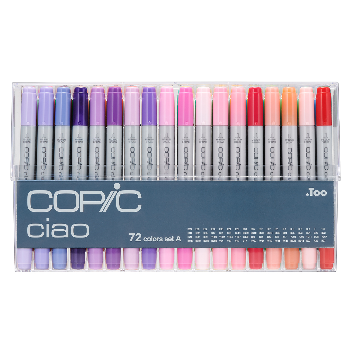 Ciao 72-set A in the group Pens / Artist Pens / Felt Tip Pens at Pen Store (103305)