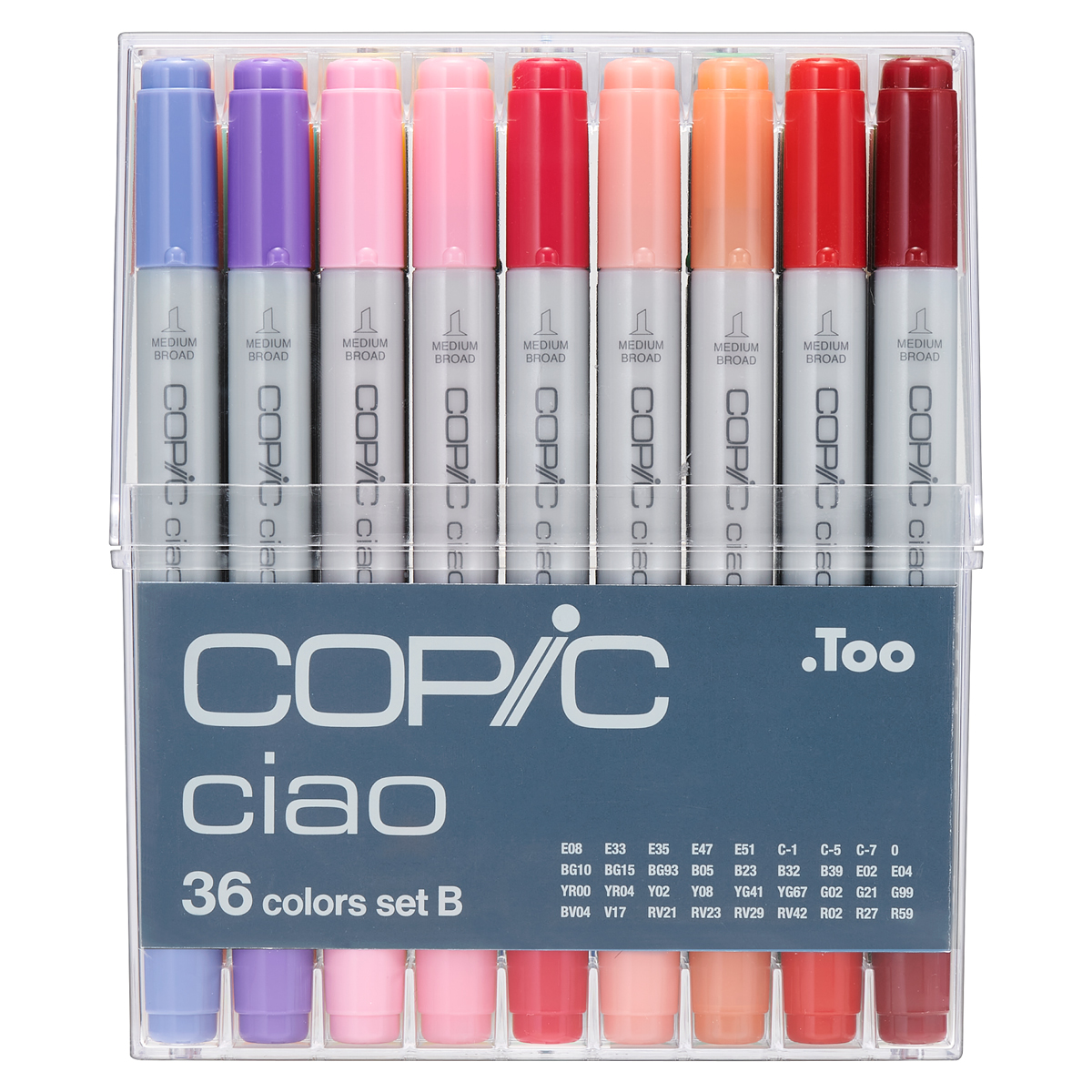 RR6188【未開封】COPIC ciao スタート36色セット Amazon | Too コピック チャオ スタート 36色セット 日本製 多色
