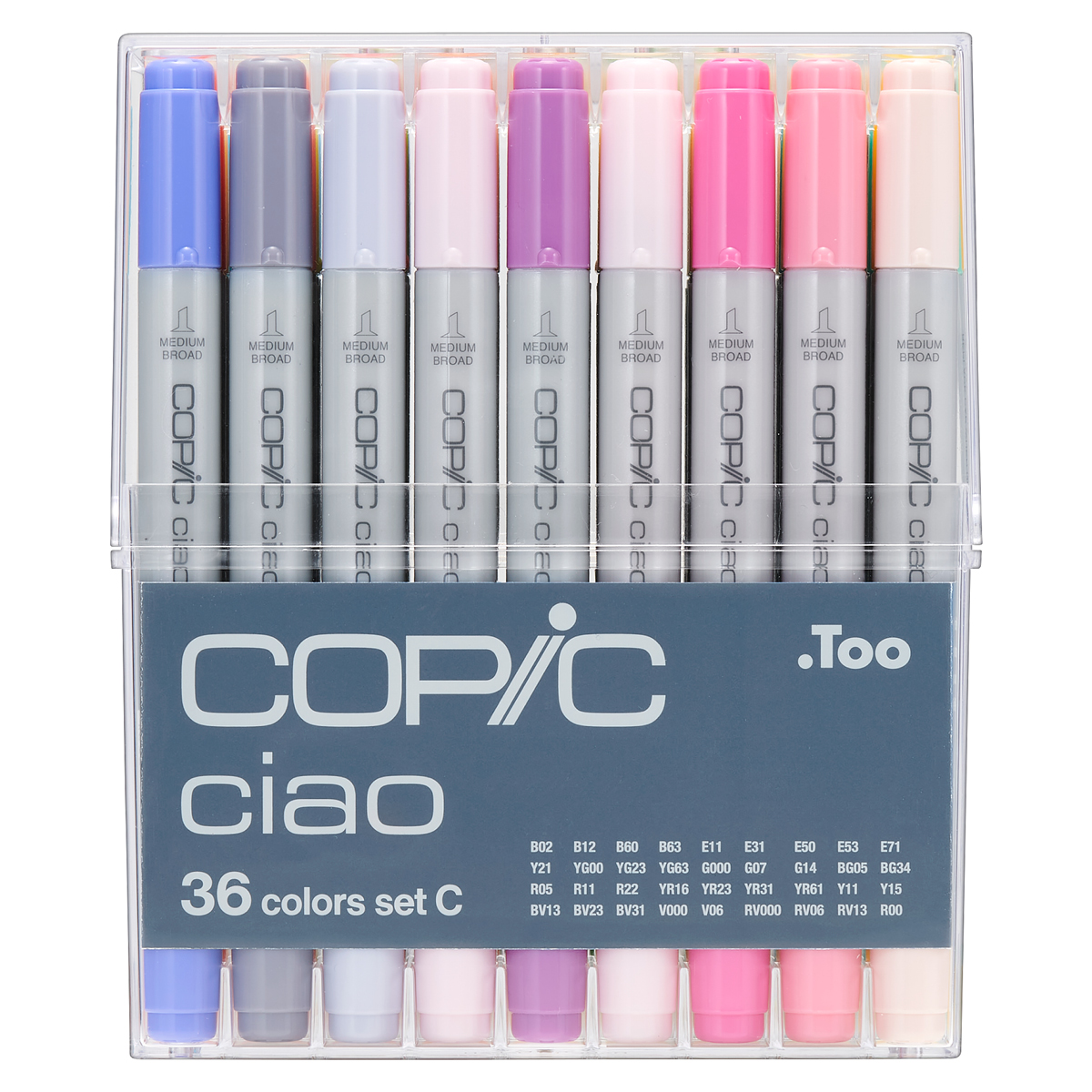 Ciao 36-set C in the group Pens / Artist Pens / Felt Tip Pens at Pen Store (103309)