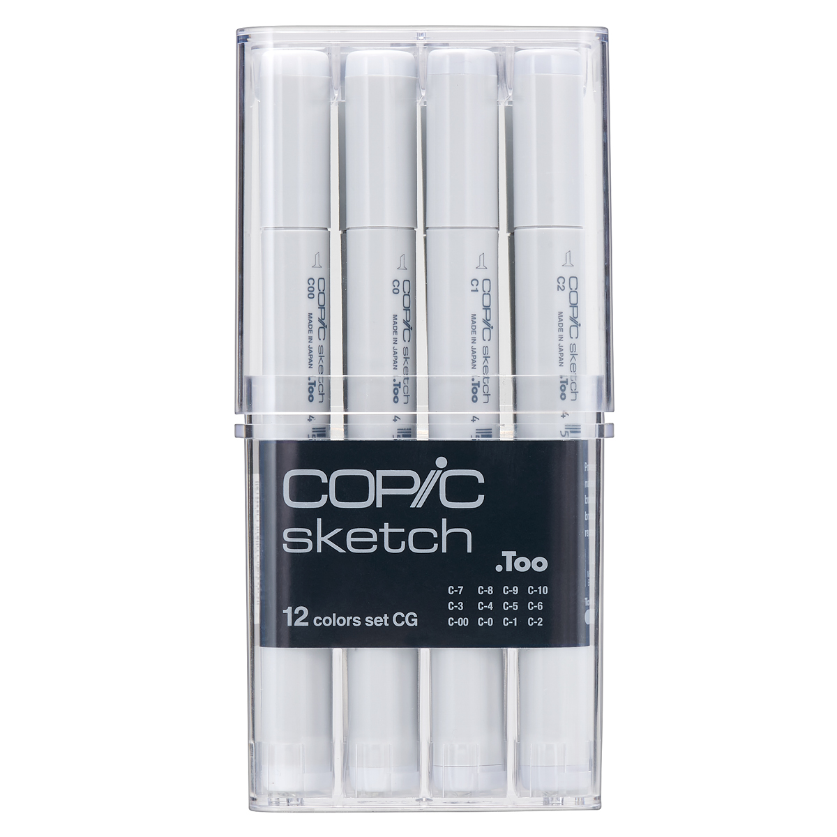 Sketch 12-set CG Cool Grey in the group Pens / Artist Pens / Illustration Markers at Pen Store (103311)