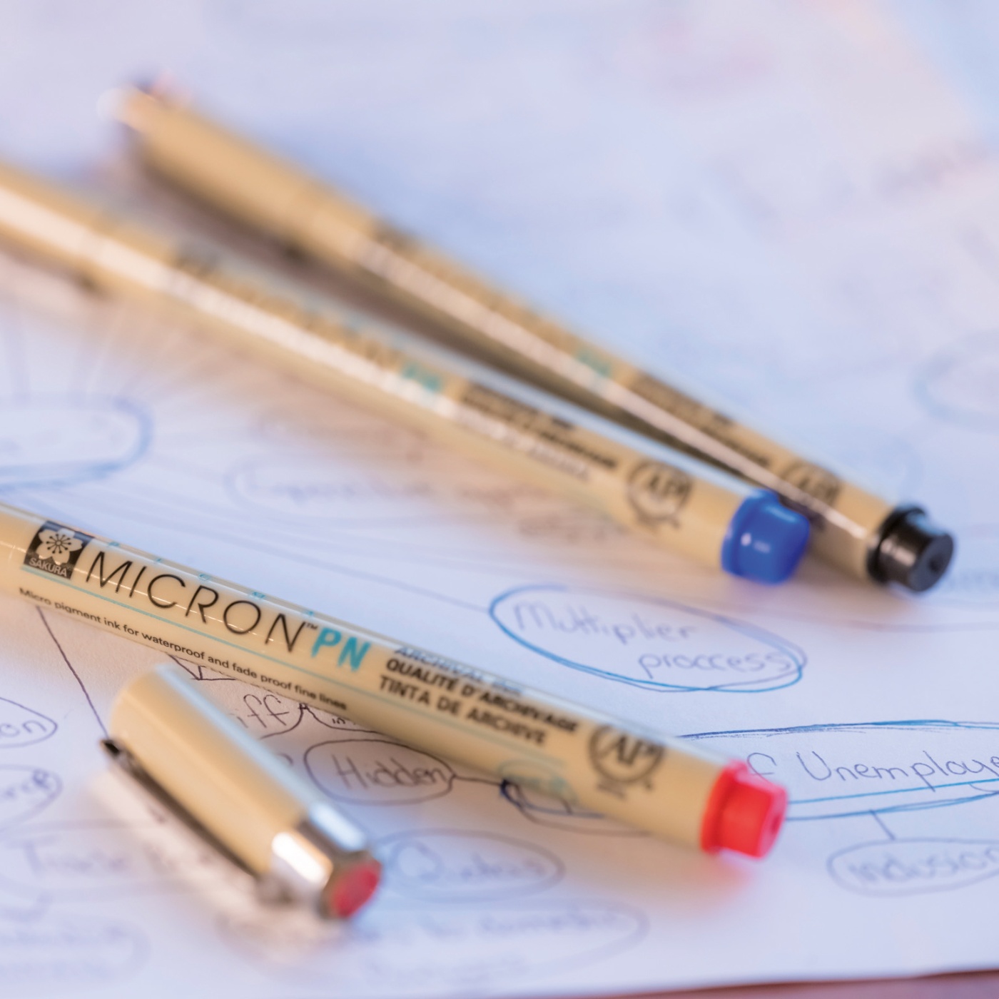 Sakura Pigma Micron PN Wallet 3-pack Office | Pen Store