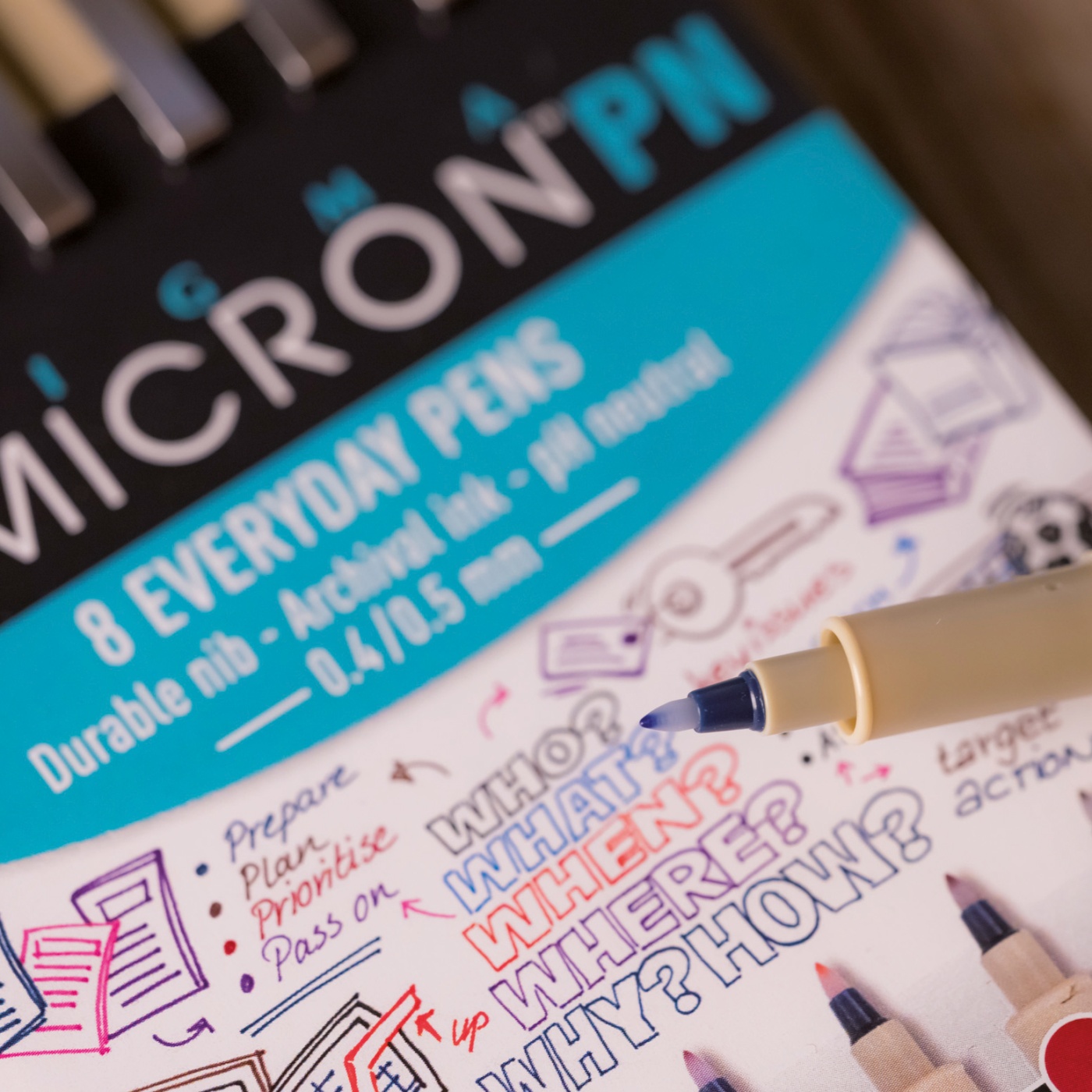 Pigma Micron PN 8-pack in the group Pens / Product series / Pigma Micron at Pen Store (103527)