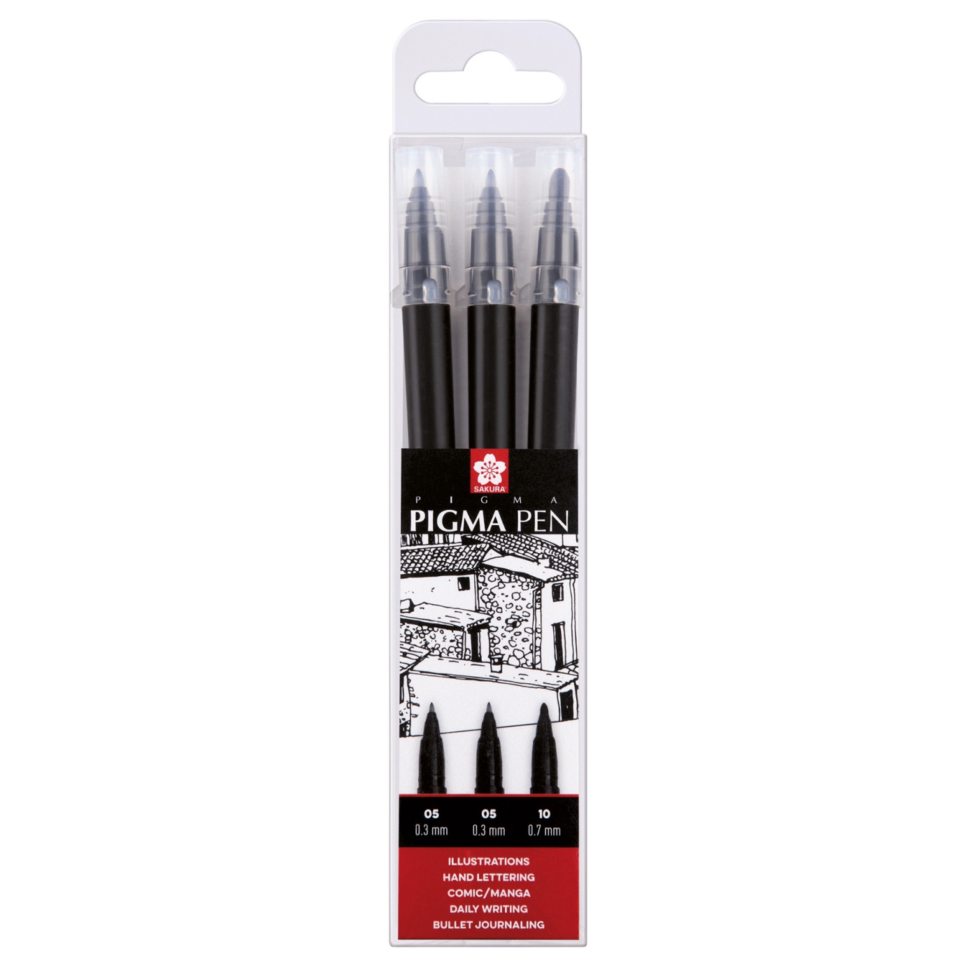Pigma Micron Brush Color 9-pack