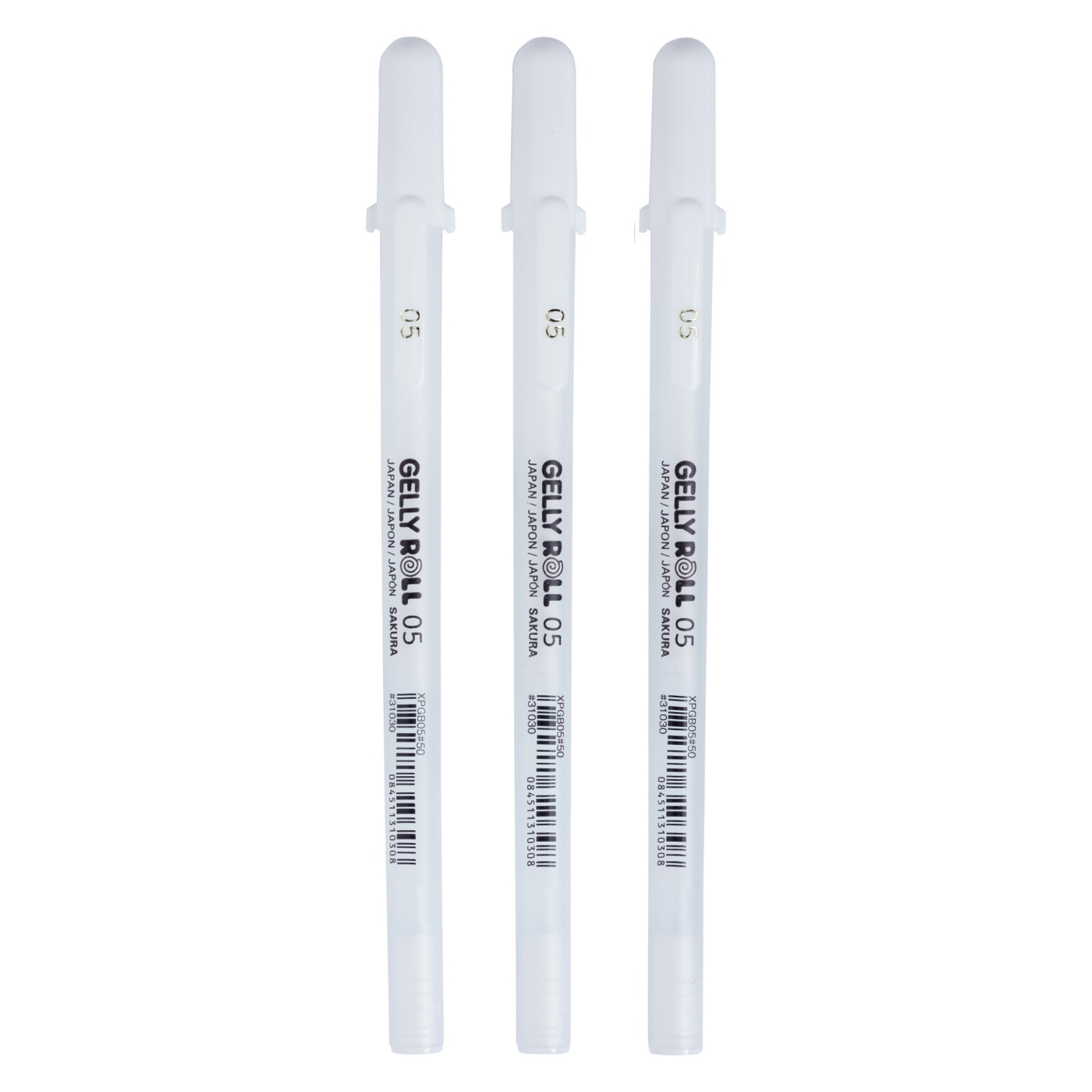 Gelly Roll Basic White 3-pack Fine in the group Pens / Writing / Gel Pens at Pen Store (103535)