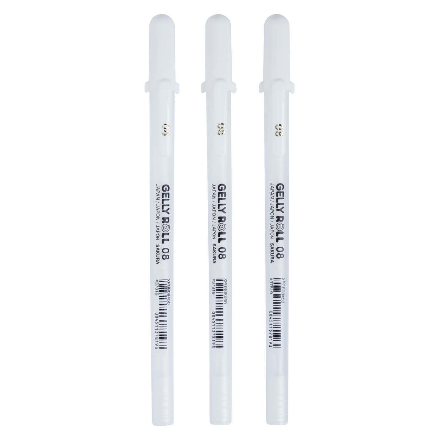 Gelly Roll Basic White 3-pack Medium in the group Pens / Writing / Gel Pens at Pen Store (103536)