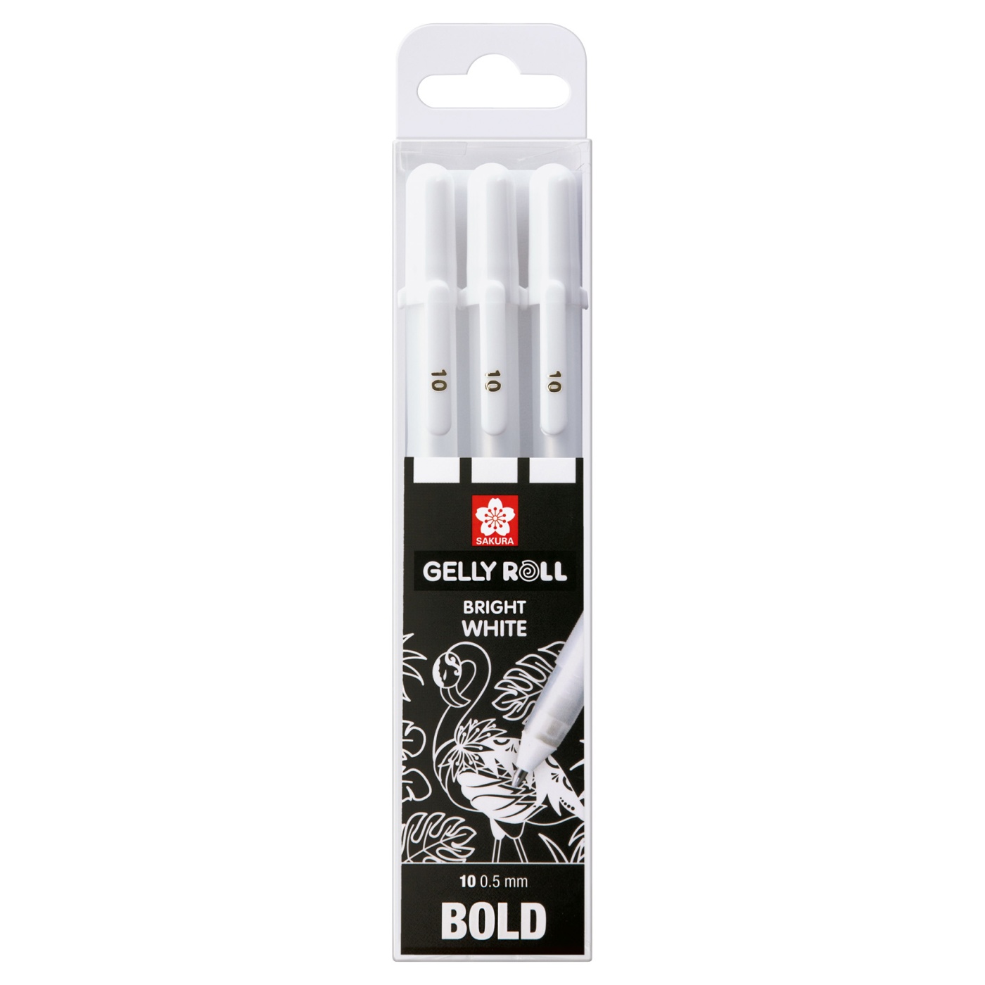 Sakura Gelly Roll Classic White Gel Ink Pen Fine Medium Bold