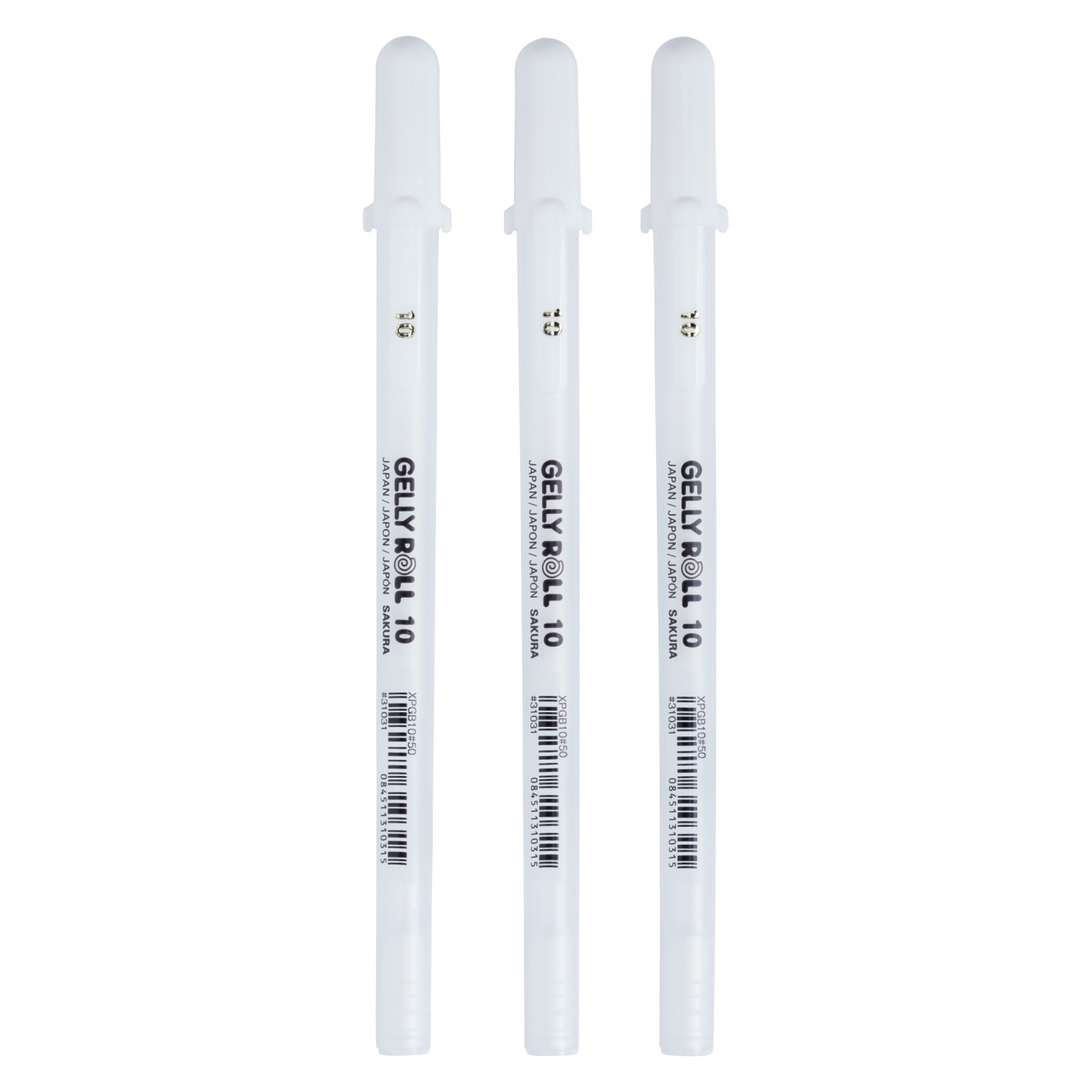 Sakura Gelly Roll Pens White - 3 Pack - Spellbinders Paper Arts
