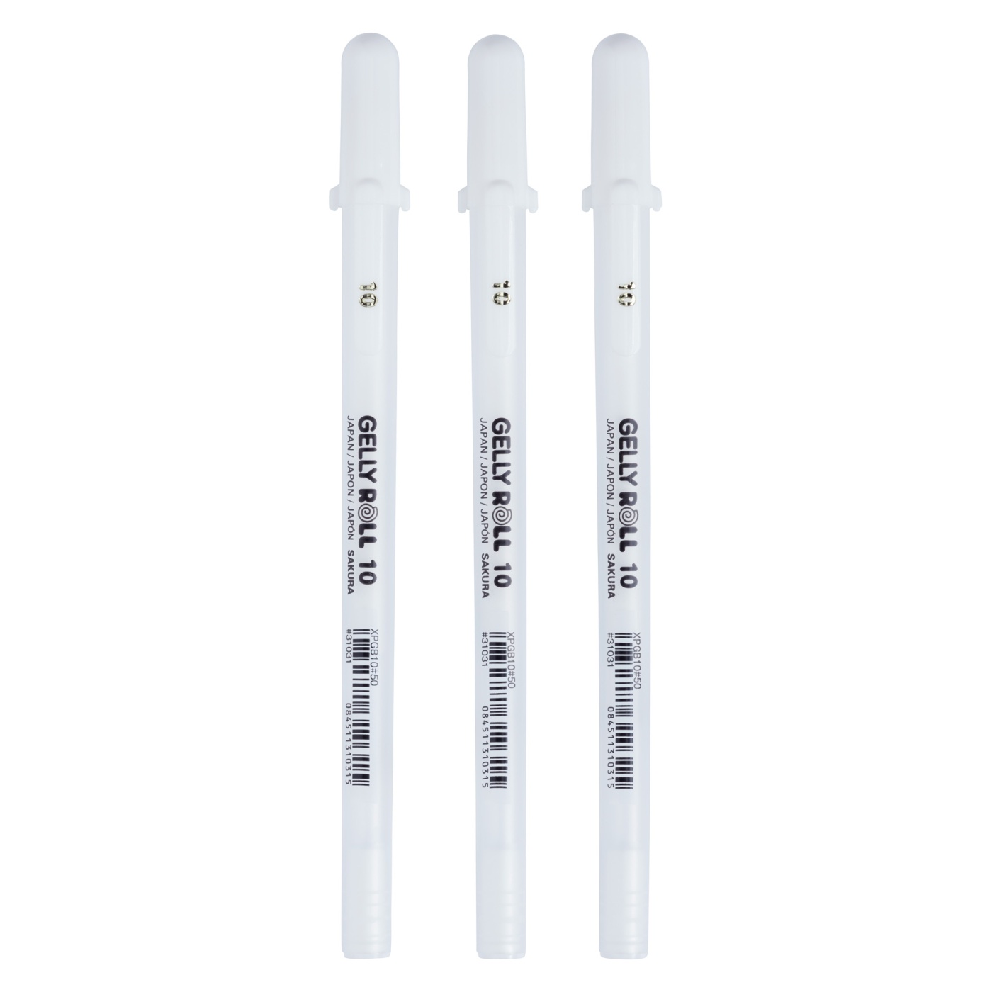 Sakura Gelly Roll Classic Pens 3-Pack - White - Taylored Expressions