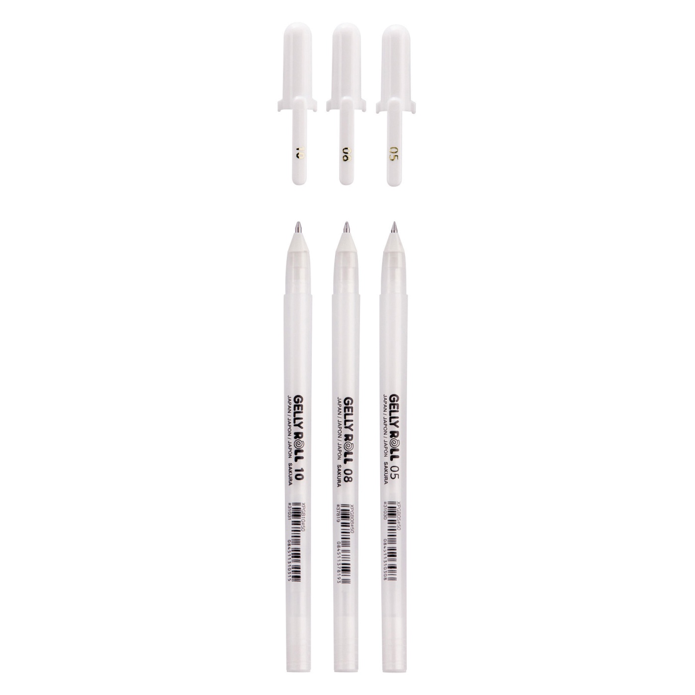 Gelly Roll Basic White 3-pack in the group Pens / Writing / Gel Pens at Pen Store (103538)