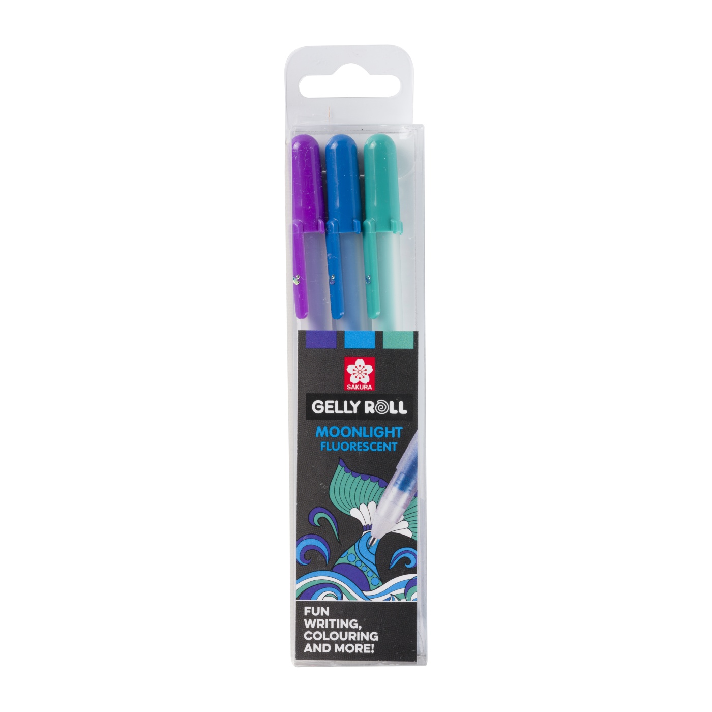 Gelly Roll Moonlight Ocean 3-pack in the group Pens / Product series / Gelly Roll at Pen Store (103554)