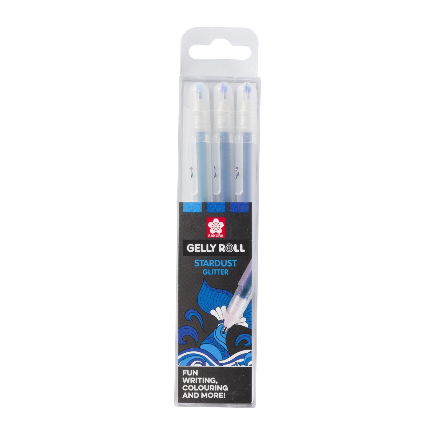 Gelly Roll Stardust Ocean 3-pack in the group Pens / Product series / Gelly Roll at Pen Store (103571)