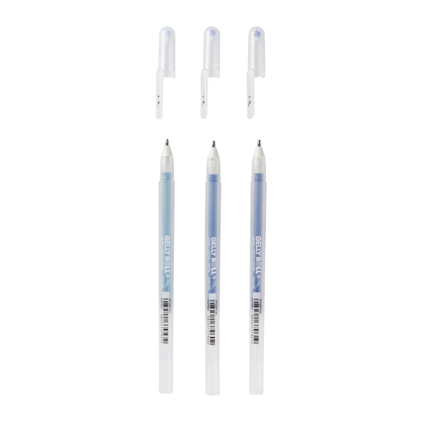 Gelly Roll Stardust Ocean 3-pack in the group Pens / Product series / Gelly Roll at Pen Store (103571)