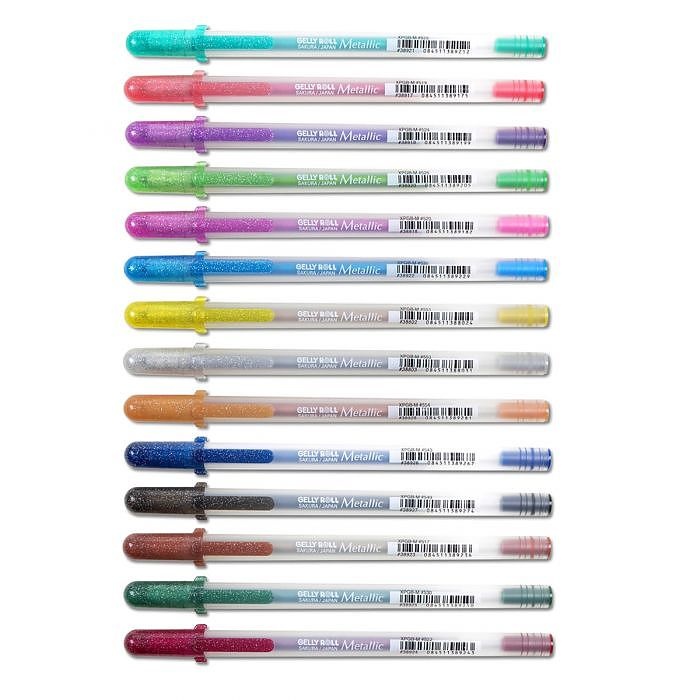 Gelly Roll Metallic Singles in the group Pens / Writing / Gel Pens at Pen Store (103572_r)