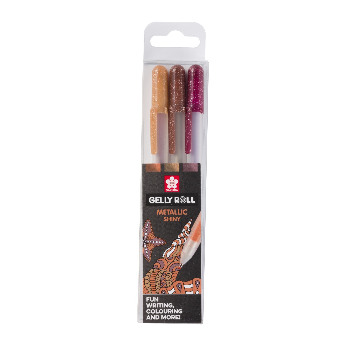 Gelly Roll Metallic Nature 3-pack in the group Pens / Product series / Gelly Roll at Pen Store (103590)