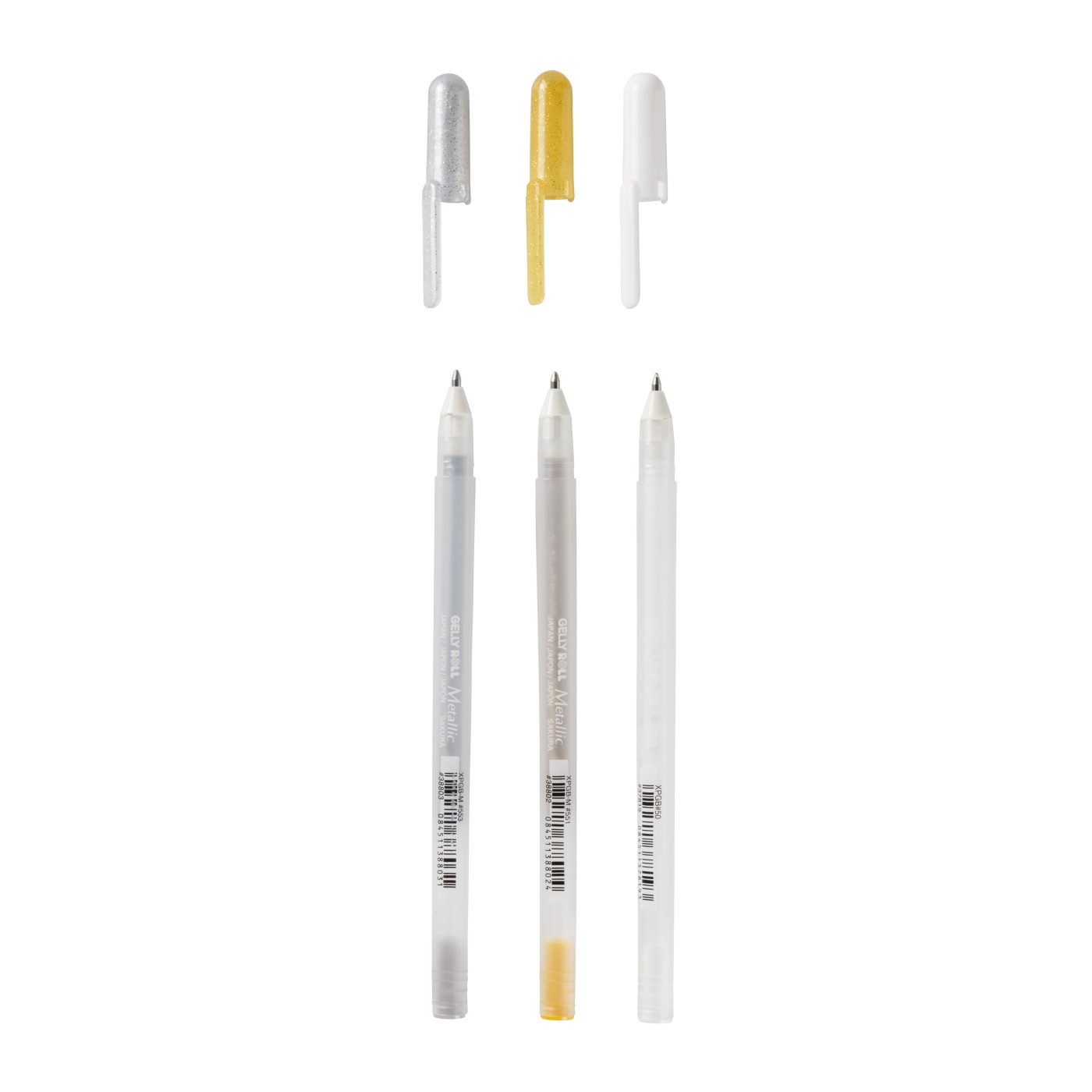 Gelly Roll Metallic Mixed 3-pack in the group Pens / Product series / Gelly Roll at Voorcrea (103591)