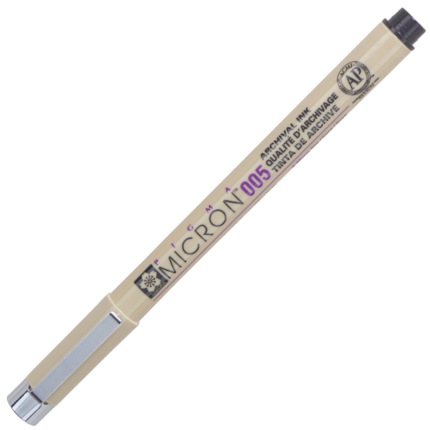 SAKURA Pigma Micron Fineliner Pens - Archival Black and Brown Ink Pens -  Pens for Writing, Drawing, or Journaling - Black and Brown Colored Ink -  003