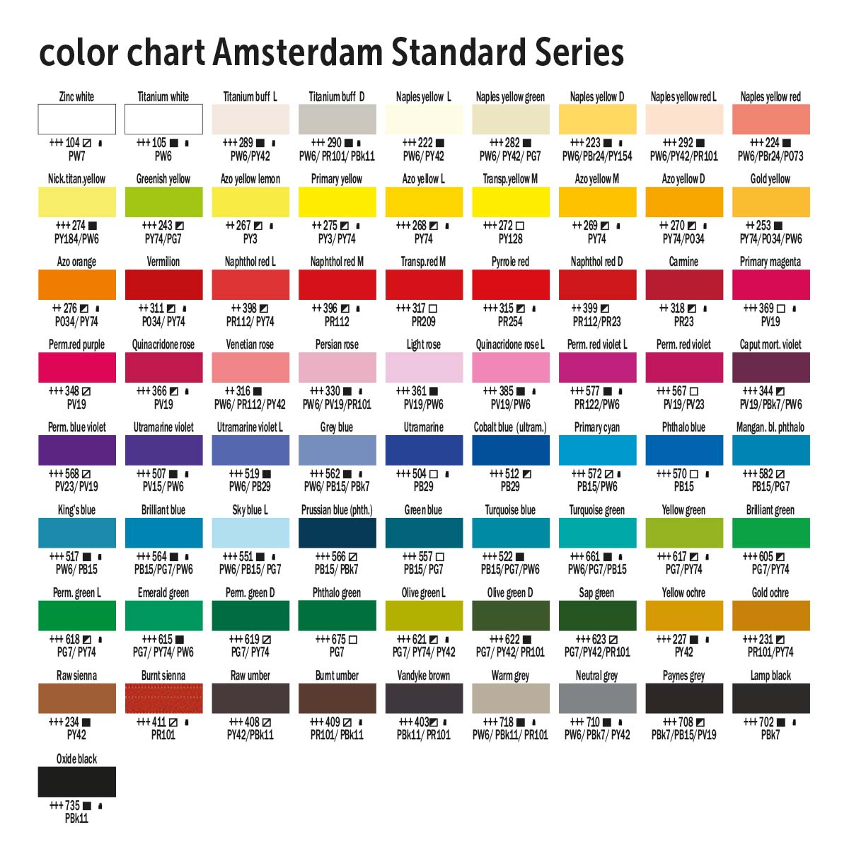 Royal Talens Amsterdam Acrylic 120 ml | Pen Store