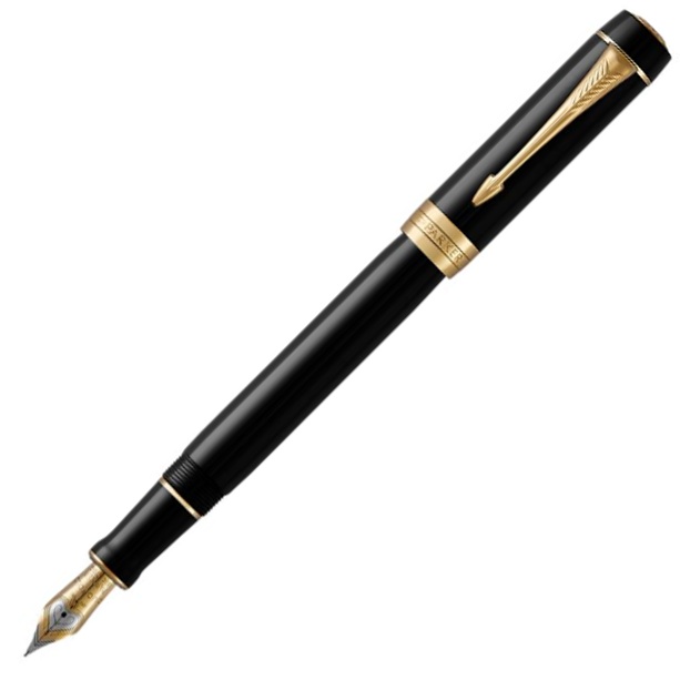 Duofold Centennial Fountain pen Black in the group Pens / Fine Writing / Gift Pens at Pen Store (104663)