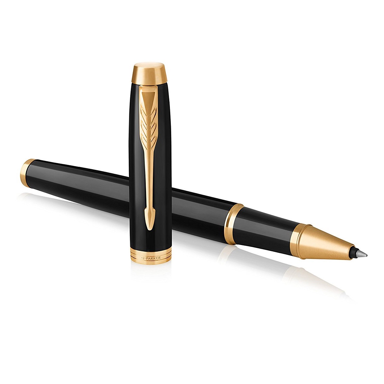 PARKER万年筆 ブラック ゴールド 18K　750　FRANCE Parker IM Black/Gold Rollerball | Pen Store