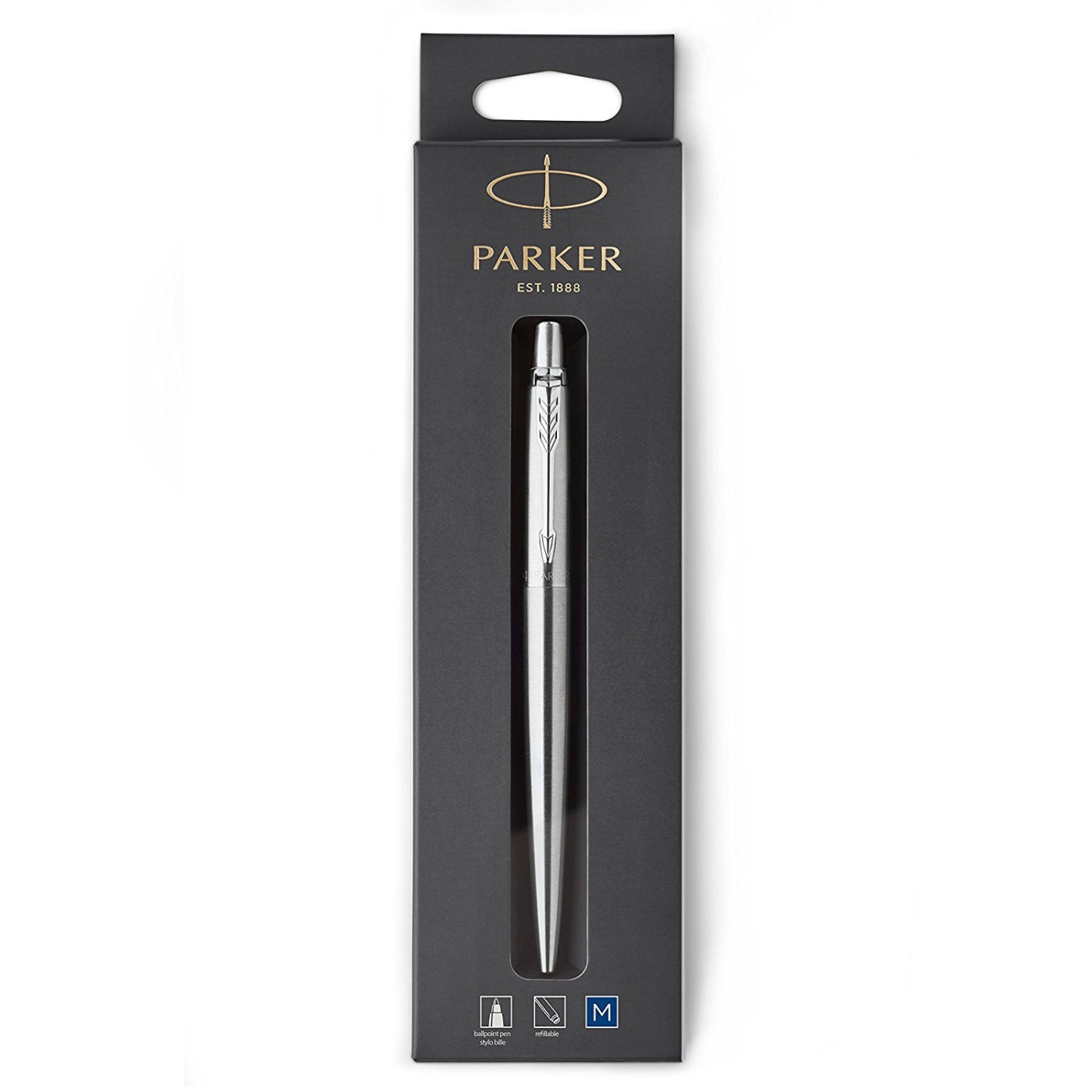 Jotter Steel Ballpoint in the group Pens / Fine Writing / Gift Pens at Pen Store (104678)