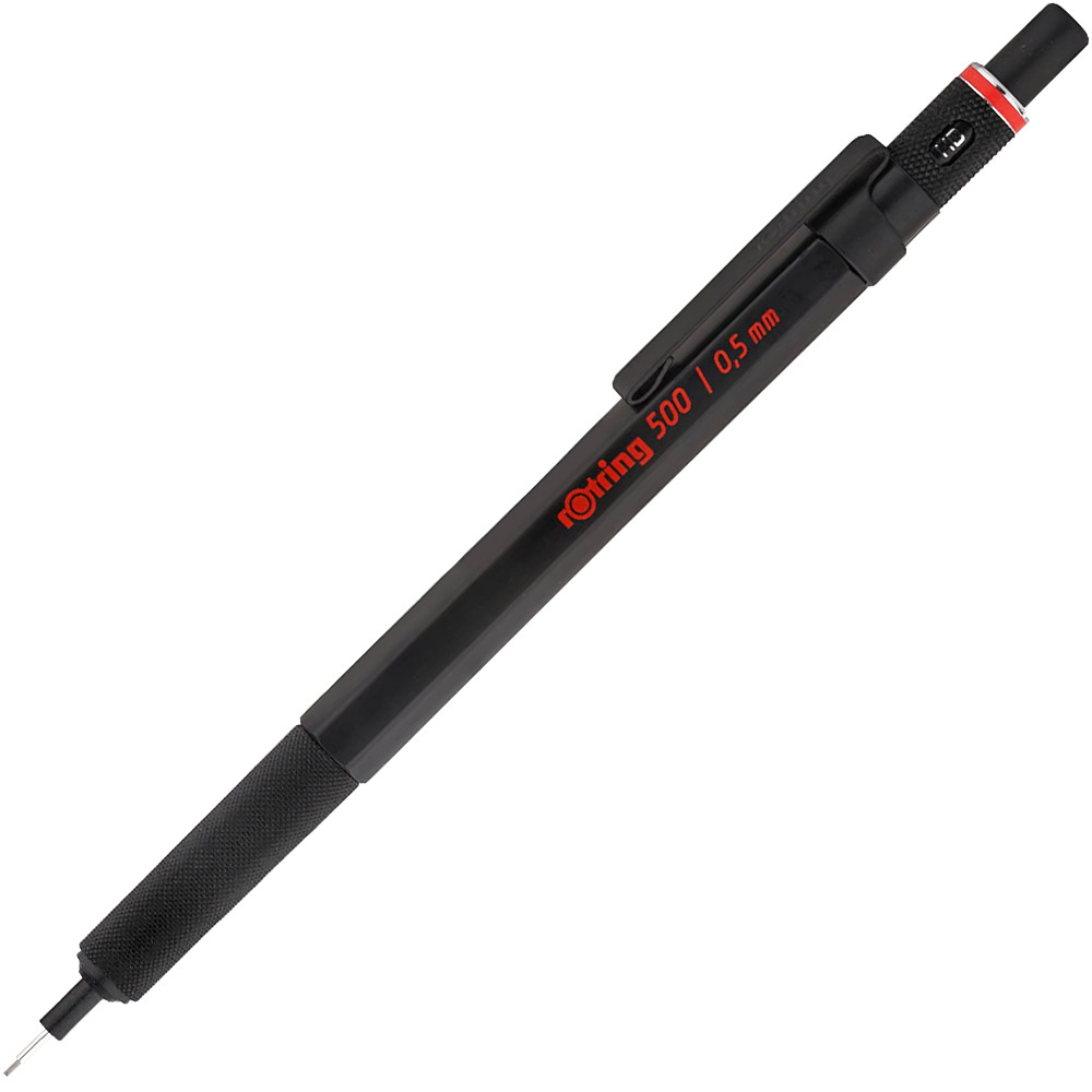 500 Mechanical Pencil Black in the group Pens / Writing / Mechanical Pencils at Pen Store (104708_r)