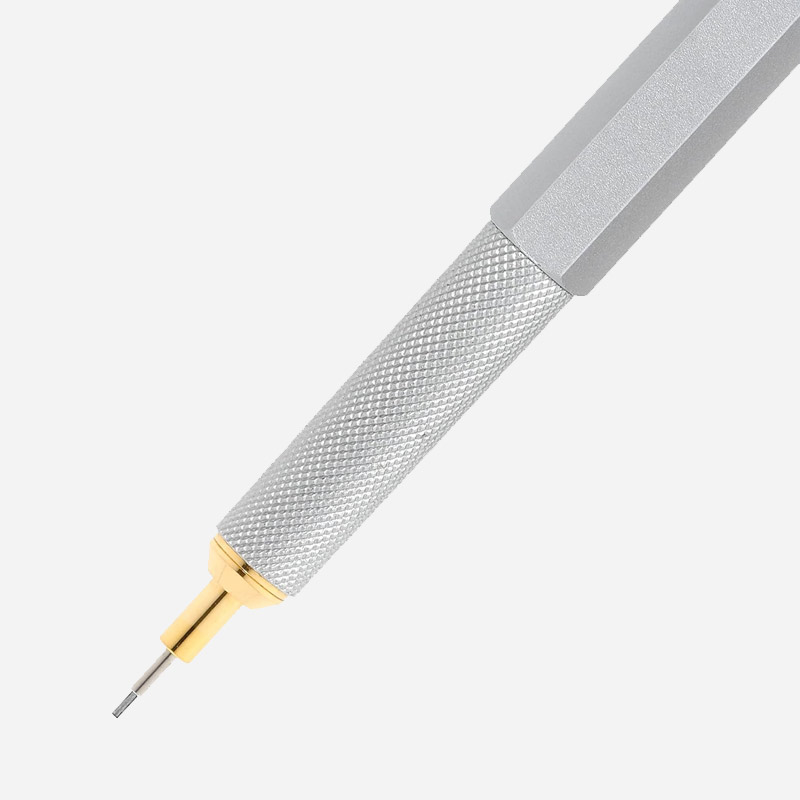 800 Mechanical Pencil 0.5 Silver in the group Pens / Writing / Mechanical Pencils at Pen Store (104714)