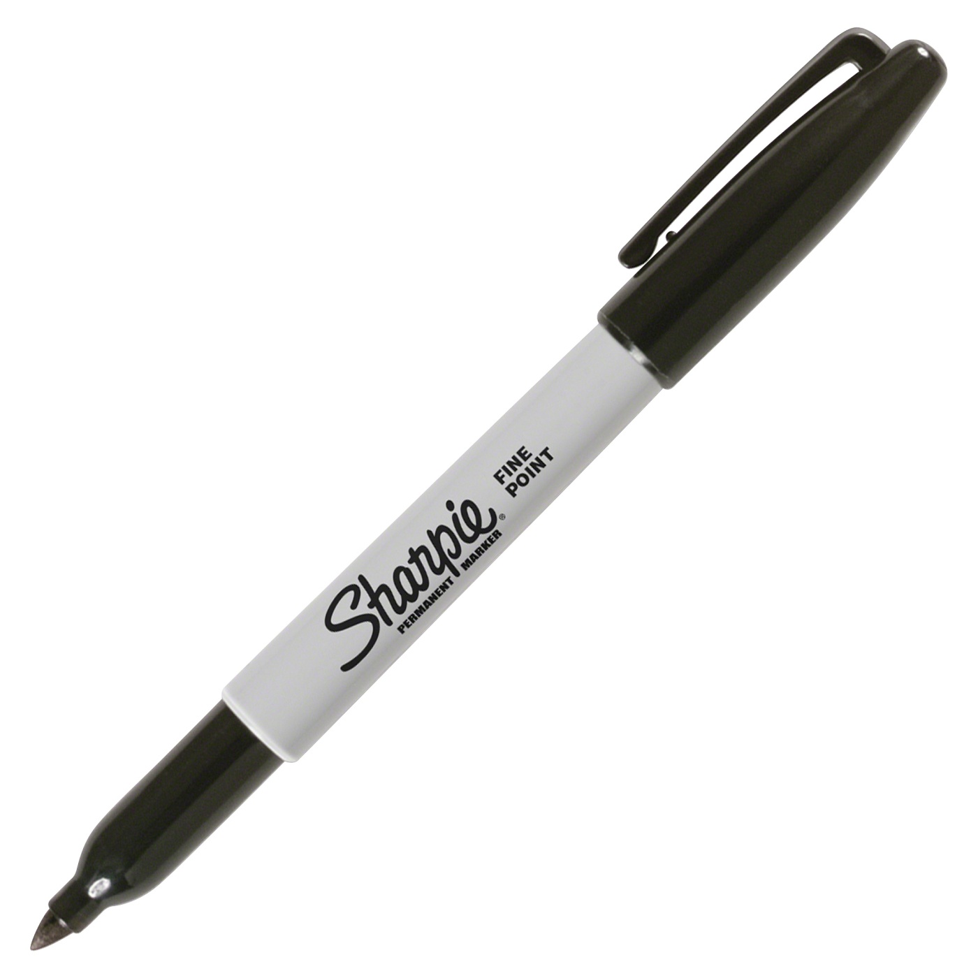 Heathrow Scientific HS15092ZP - Sharpie Black Standard Fine Marker Pen