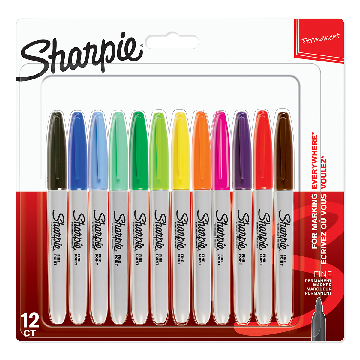 Fine Marker 12-set in the group Pens / Artist Pens / Felt Tip Pens at Pen Store (104789)