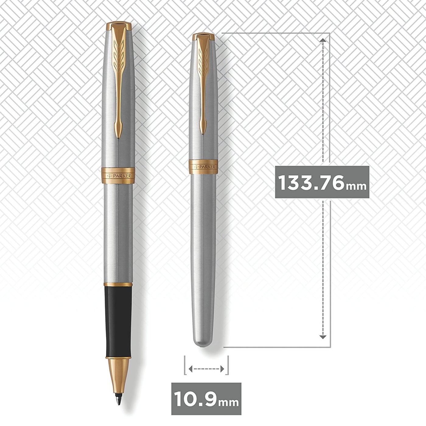 Sonnet Steel/Gold Rollerball in the group Pens / Fine Writing / Rollerball Pens at Pen Store (104790)