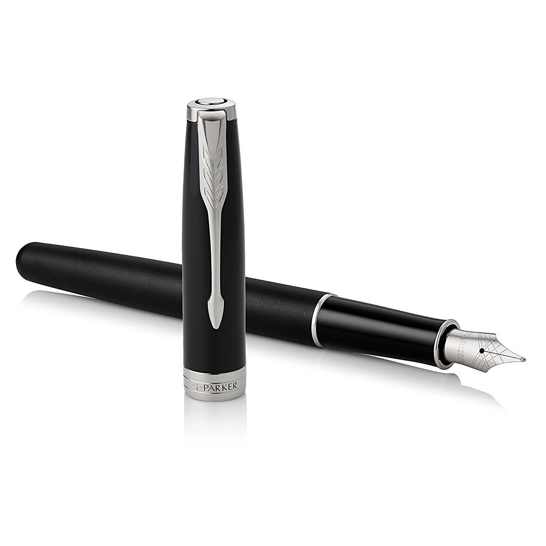 Parker Sonnet Black/Chrome Fountain pen | Pen Store