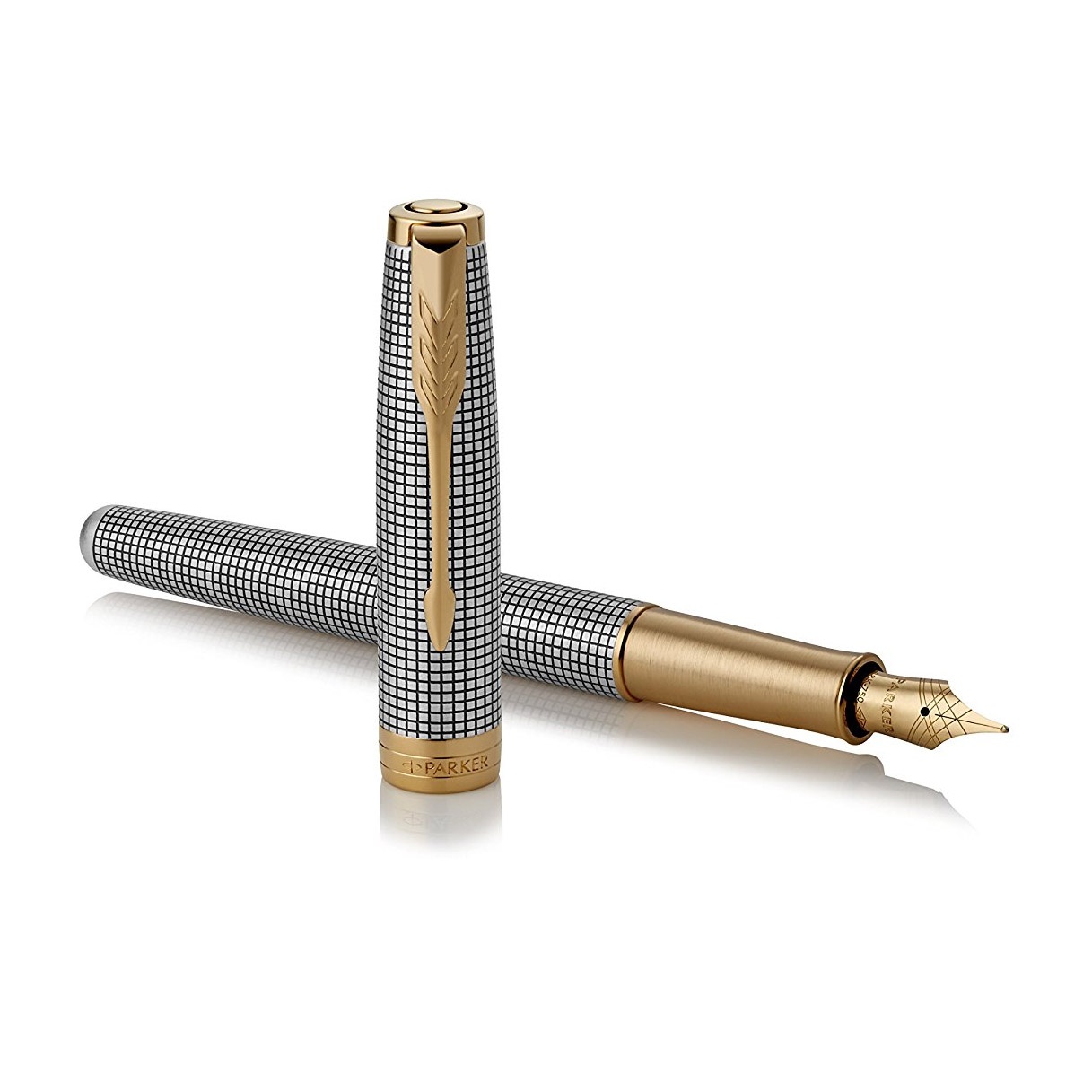 Sonnet Sterling Silver Ciselé Fountain pen in the group Pens / Fine Writing / Fountain Pens at Pen Store (104806_r)