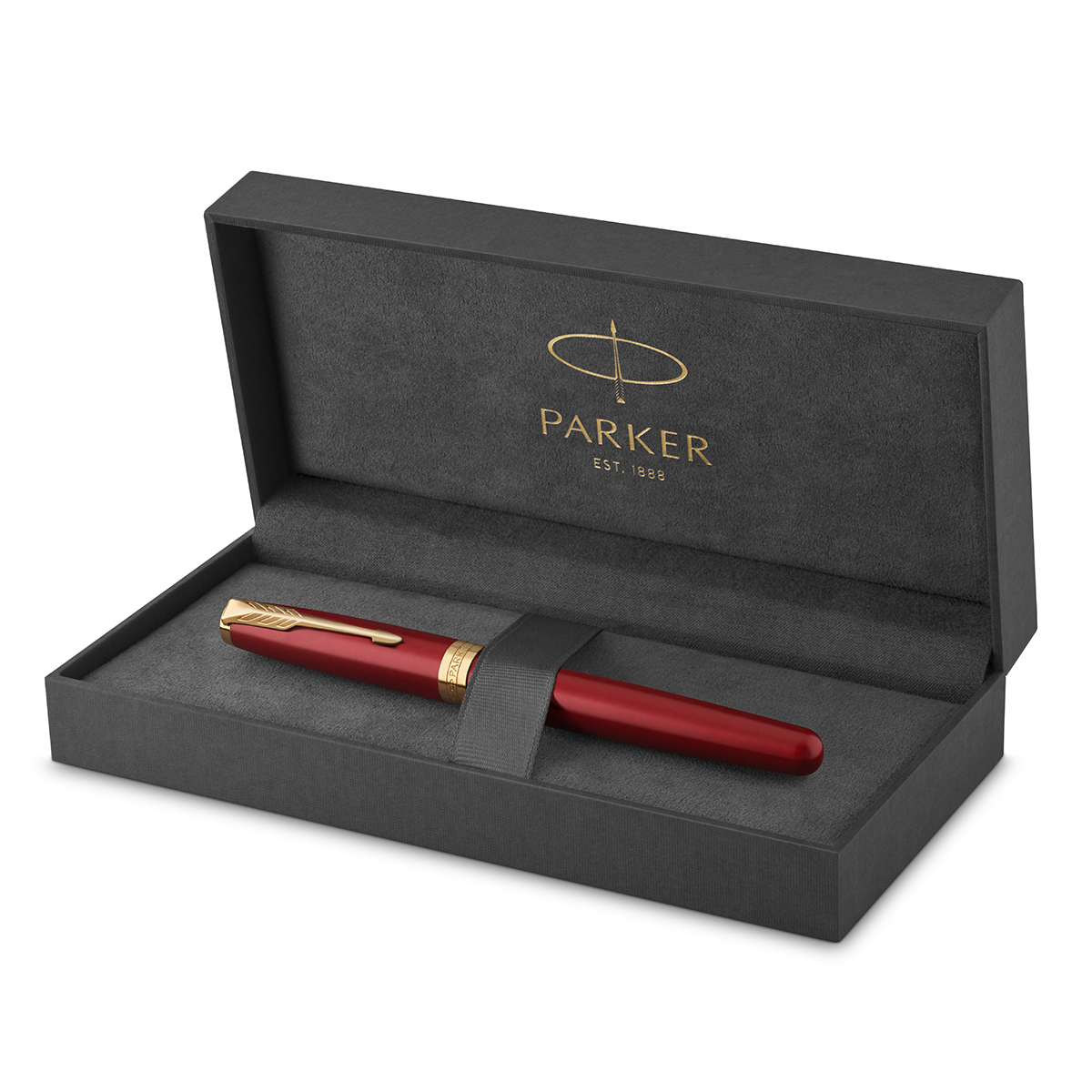 Parker Sonnet Red/Gold Fountain pen | Pen Store