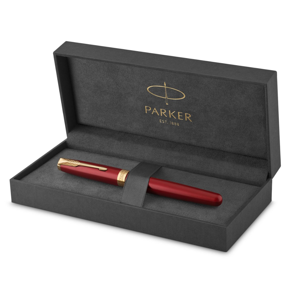 Sonnet Red/Gold Rollerball in the group Pens / Fine Writing / Gift Pens at Pen Store (104829)