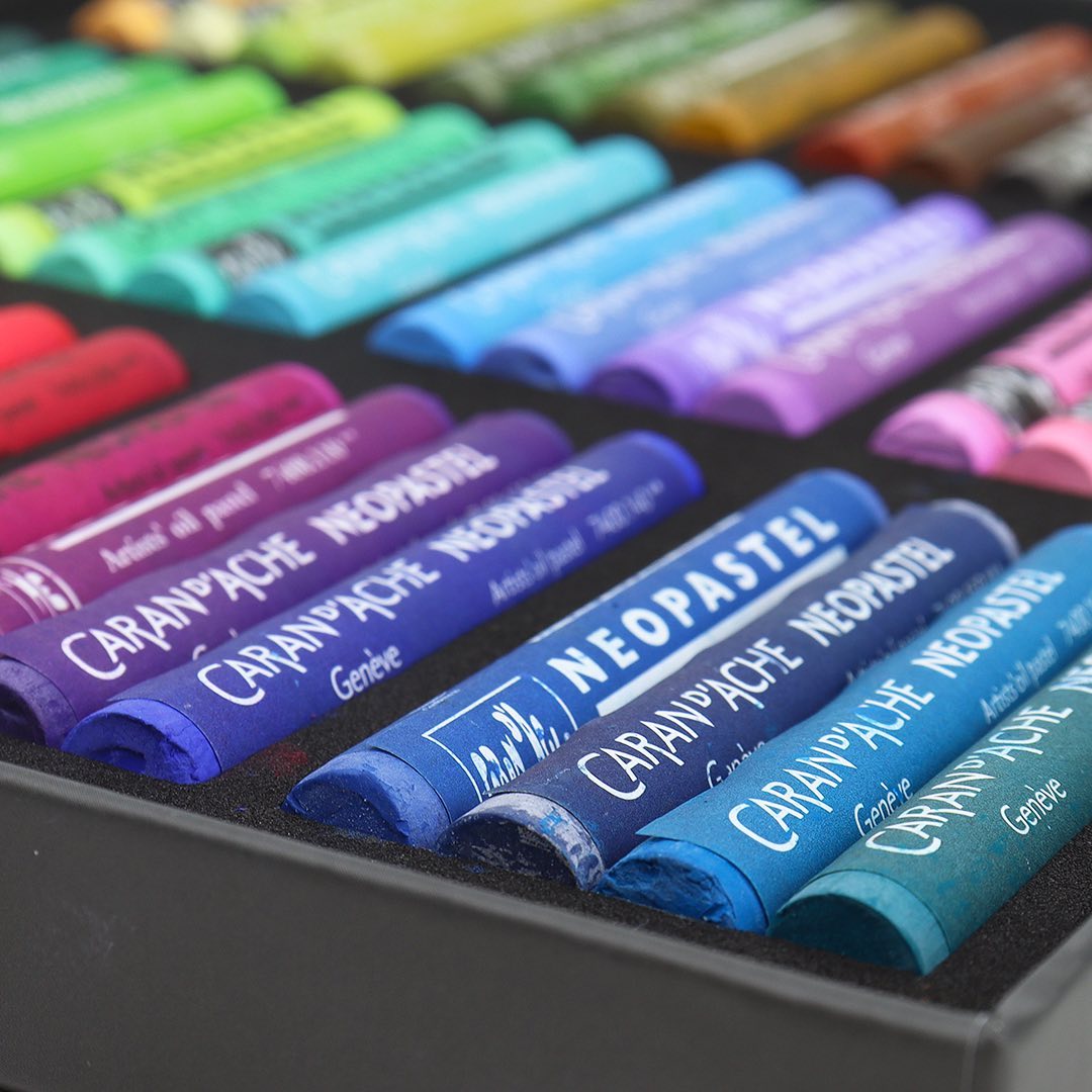 Neopastel 96-set in the group Art Supplies / Crayons & Graphite / Pastel Crayons at Pen Store (104928)